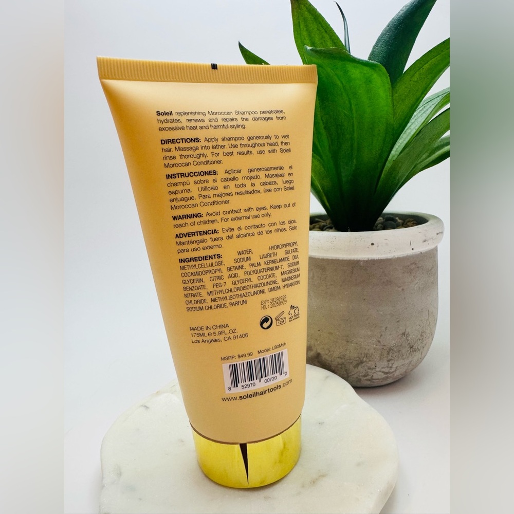 Soleil Moroccan Shampoo - Golden Hue - Picture 4 of 5